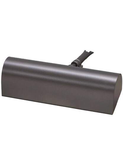 Traditional 8 inch Picture Light - Title 20 Compliant in Mahogany Bronze.